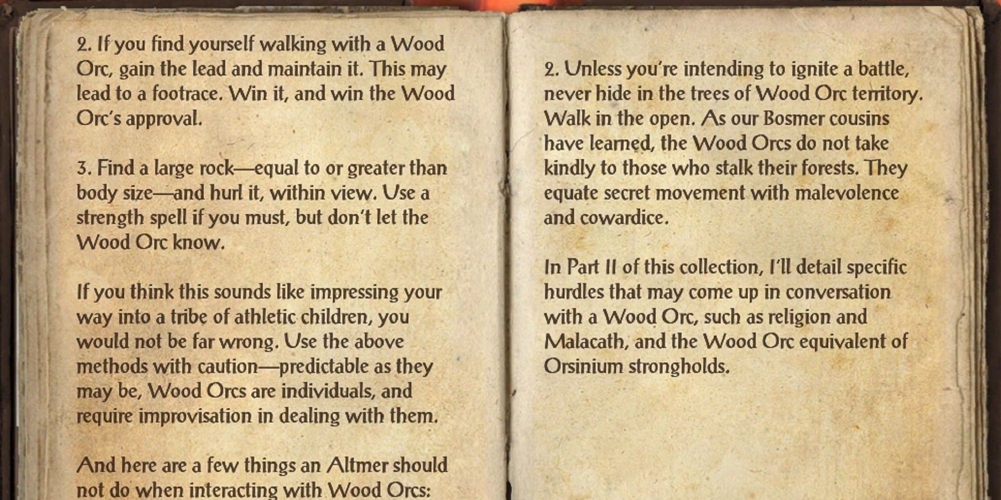 The Elder Scrolls Online: 10 Things You Didn't Know About Wood Orcs