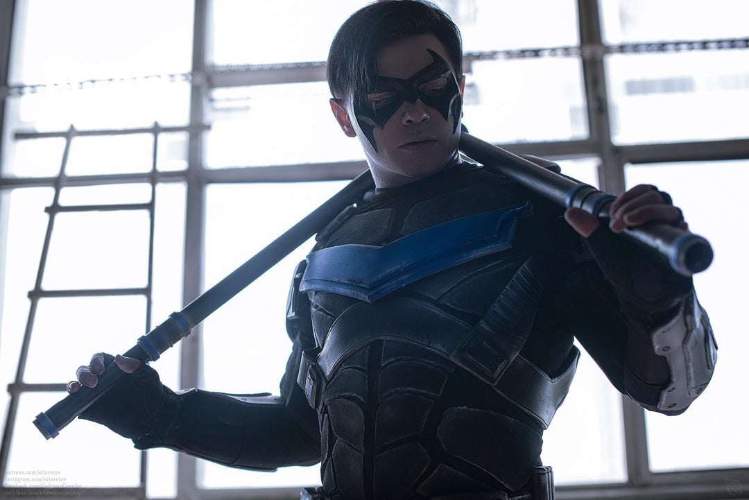 r/cosplay - [self] Nightwing from DC cosplay by me