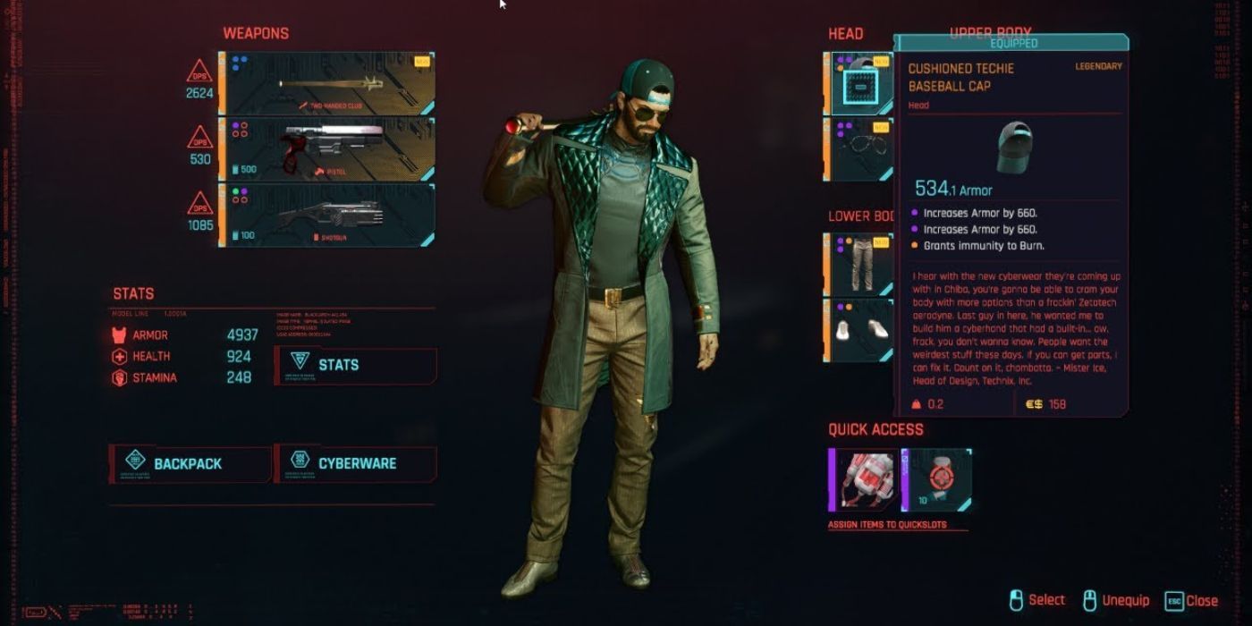 Cyberpunk 2077 The 10 Best Clothing Items In The Game And Where To Find Them 9790