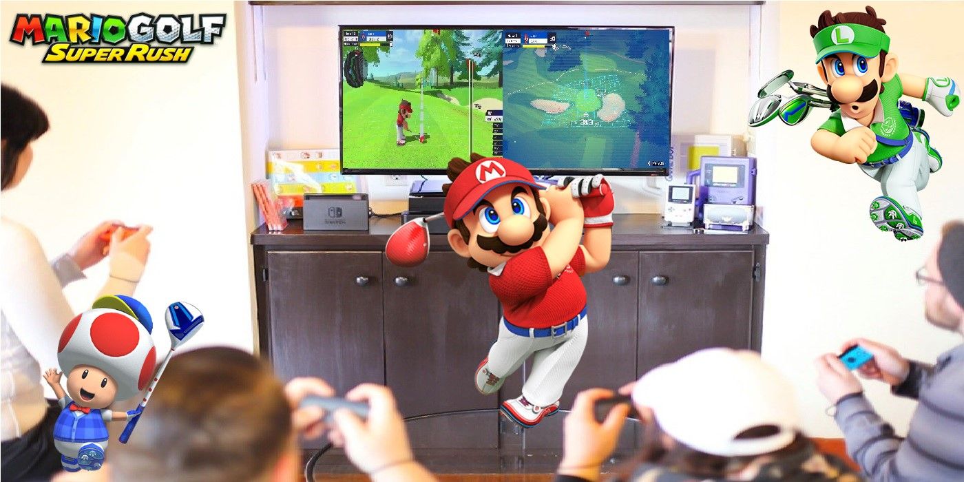 Mario Golf: Super Rush's Split-Screen Will Be Restricted To Two