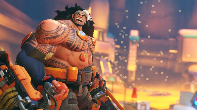 Overwatch 2 Blizzard New Tank Hero Mauga Season Support DPS