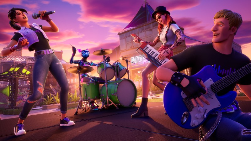 Fortnite Festival Chapter 5 Season 1 The Weeknd Battle Pass Track Rock Band