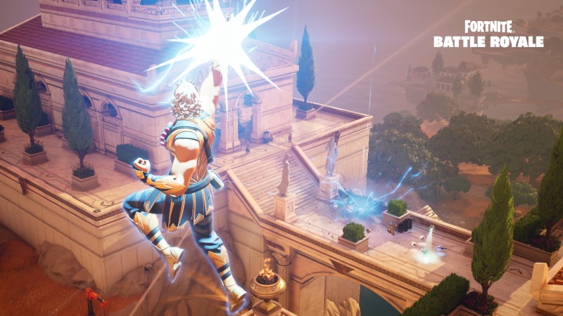 fortnite chapter 5 season 2 myths & mortals battle pass lineup skins changes greek mythology