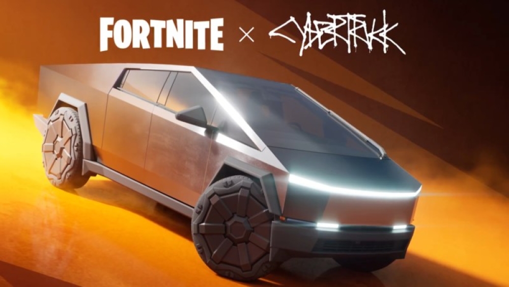 The Tesla Cybertruck Will Be Added To Fortnite Tomorrow